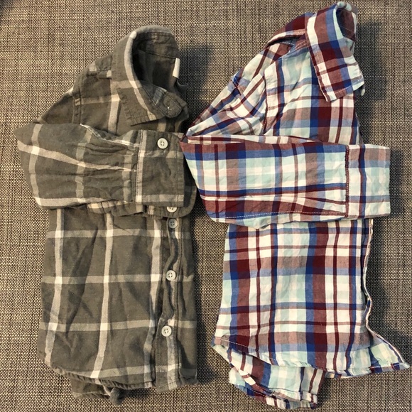 Old navy boys 4t flannel lot - Picture 1 of 3